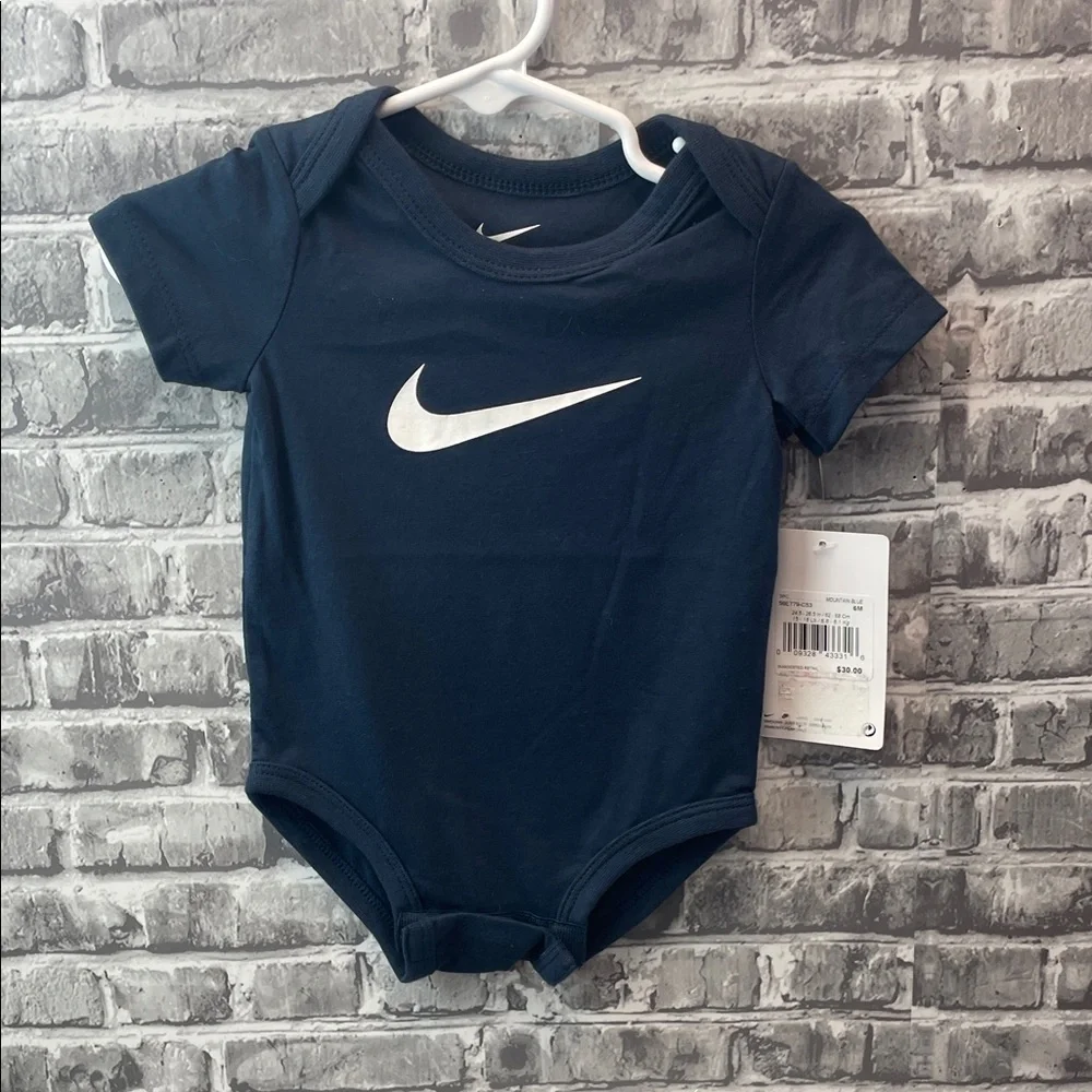 NWT‎ Nike Dark Blue Infant onesie